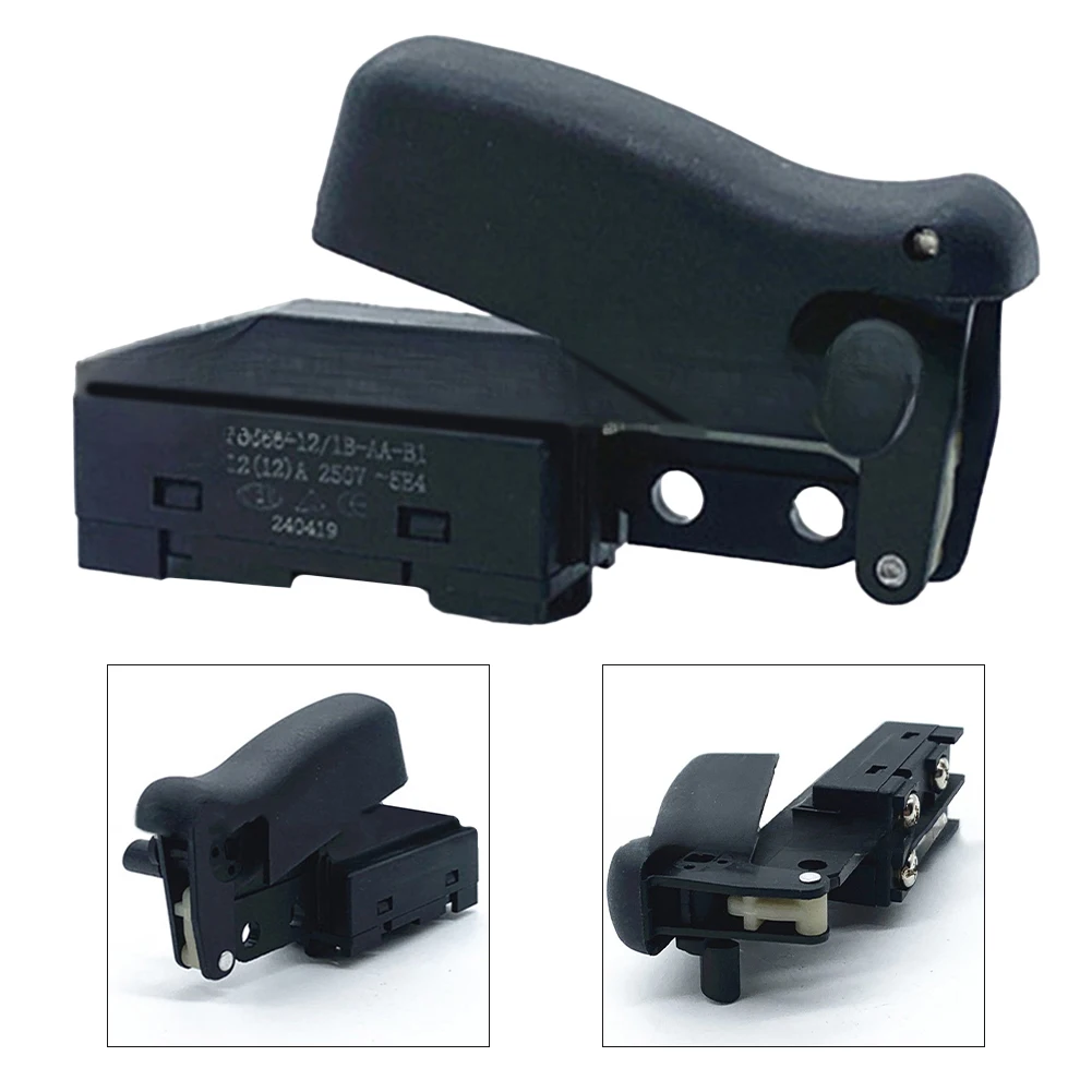 Power Tools Accessories 1.73*1.06 In Chop Saw Power Switch 44*27MM Size Chop Saw Compatible Metal Plastic Material