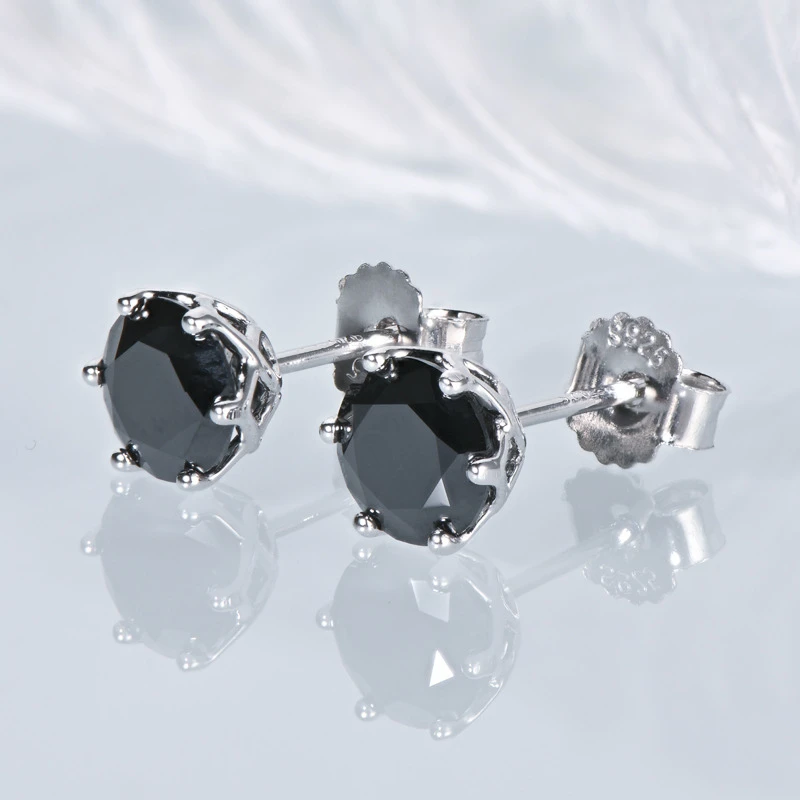 JoyceJelly 1/2/4CT VVS D Farbe Moissanit Russische Cut 8H8A Labor Diamant Stud Ohrringe Für Frauen S925 Sterling silber Edlen Schmuck – Detail 16