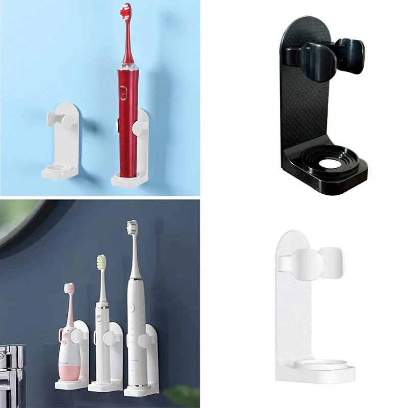 Electronic Toothbrush Holder Wall Mounted Adhesive Toothbrush Holders Toothbrush Organizer to Saving Space and Keep Drying