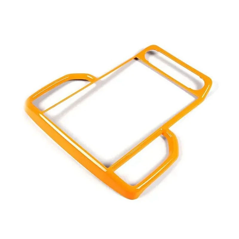 

Для Ford Ranger 2023 2024 центральное управление Крышка вентиляционного отверстия отделка экрана интерьера аксессуары оранжевого цвета