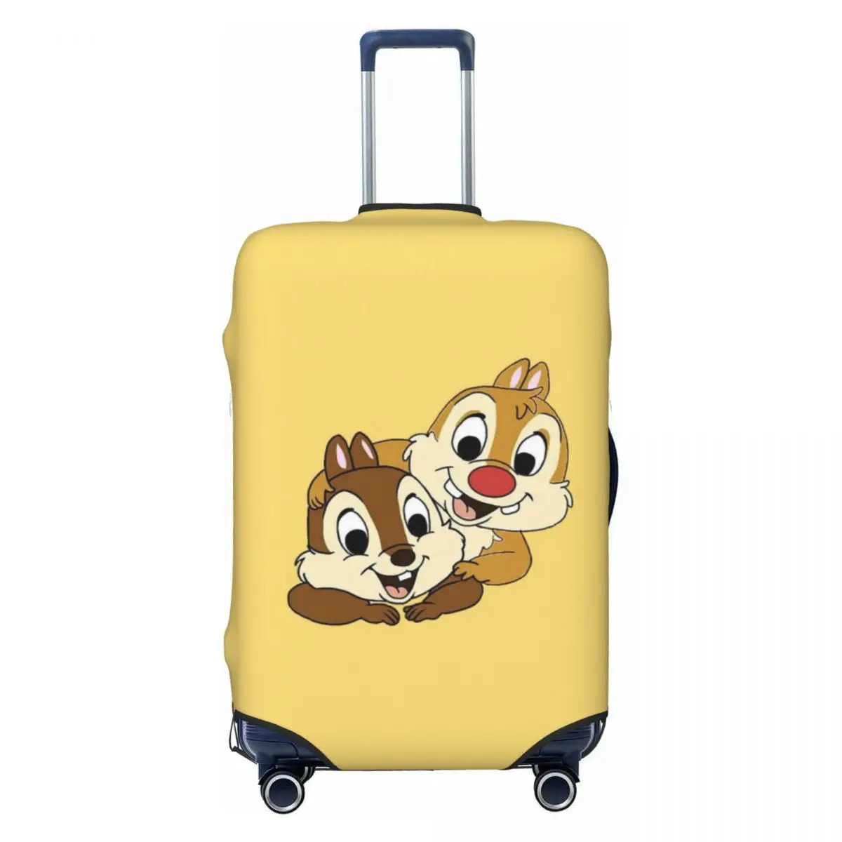 

Custom Funny Funny Cartoon Chip And Dale Luggage Cover Protector Dust Proof Travel Suitcase Covers