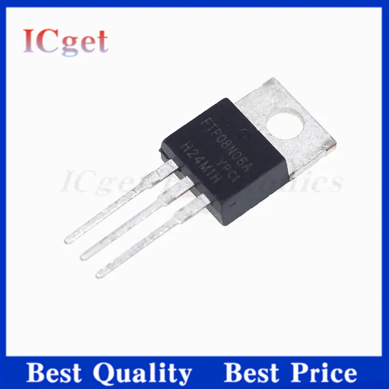 10PCS NEW FTP08N06A 08N06A FTP11N08A 11N08A FTP20N50A 20N50A TO-220 MOSFET