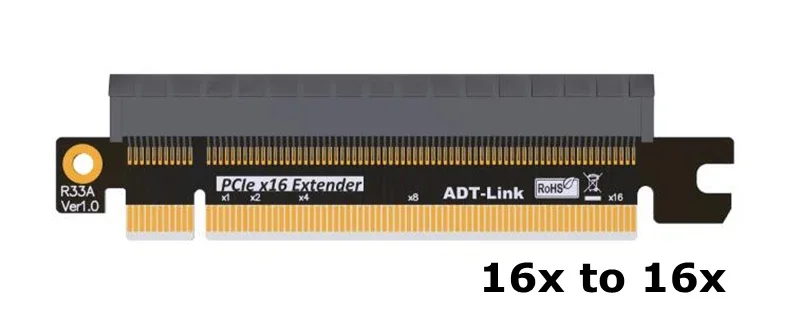 2018 Nuovo Nero PCI-E 3.0 1x 4x 8x 16x Adattatore di Protezione Della Scheda Grafica PCB Scheda di Prova PCI Express PCIe X16 Extender Per GTX1080