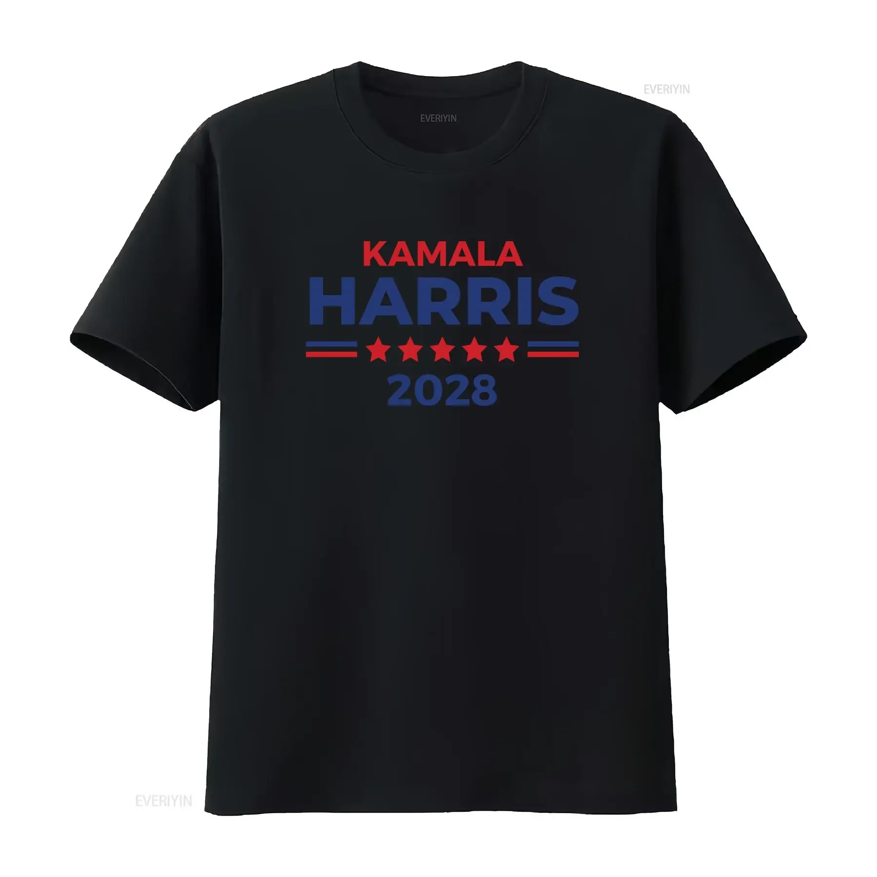 Vice President Kamala Harris 2028 Campaign T Shirt Stylish Political Statement vintage Washed streetwear Casual Versatile