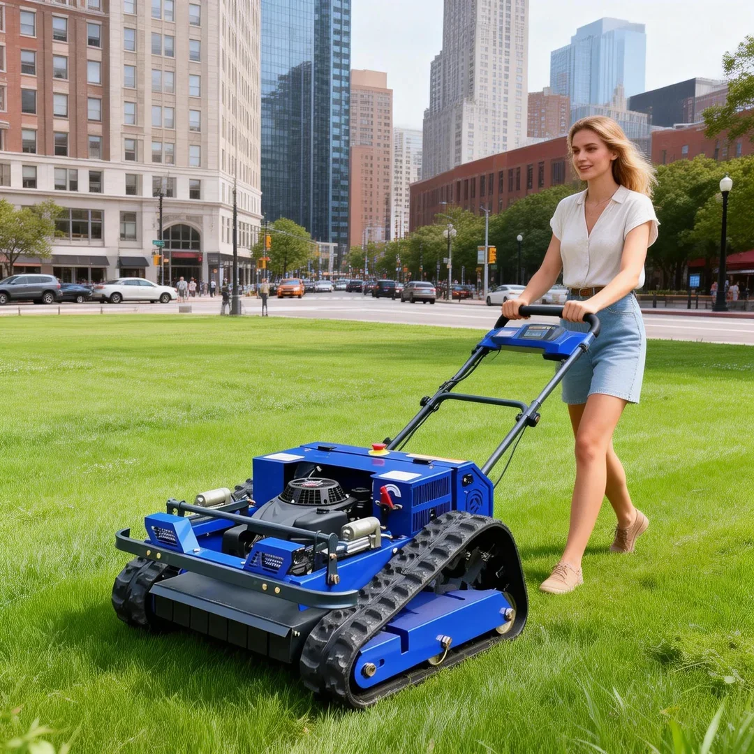 

Индивидуальная газонокосилка с сертификатами CE и EPA – Вездеходный сельскохозяйственный робот на резиновых гусеницах с дистанционным управлением