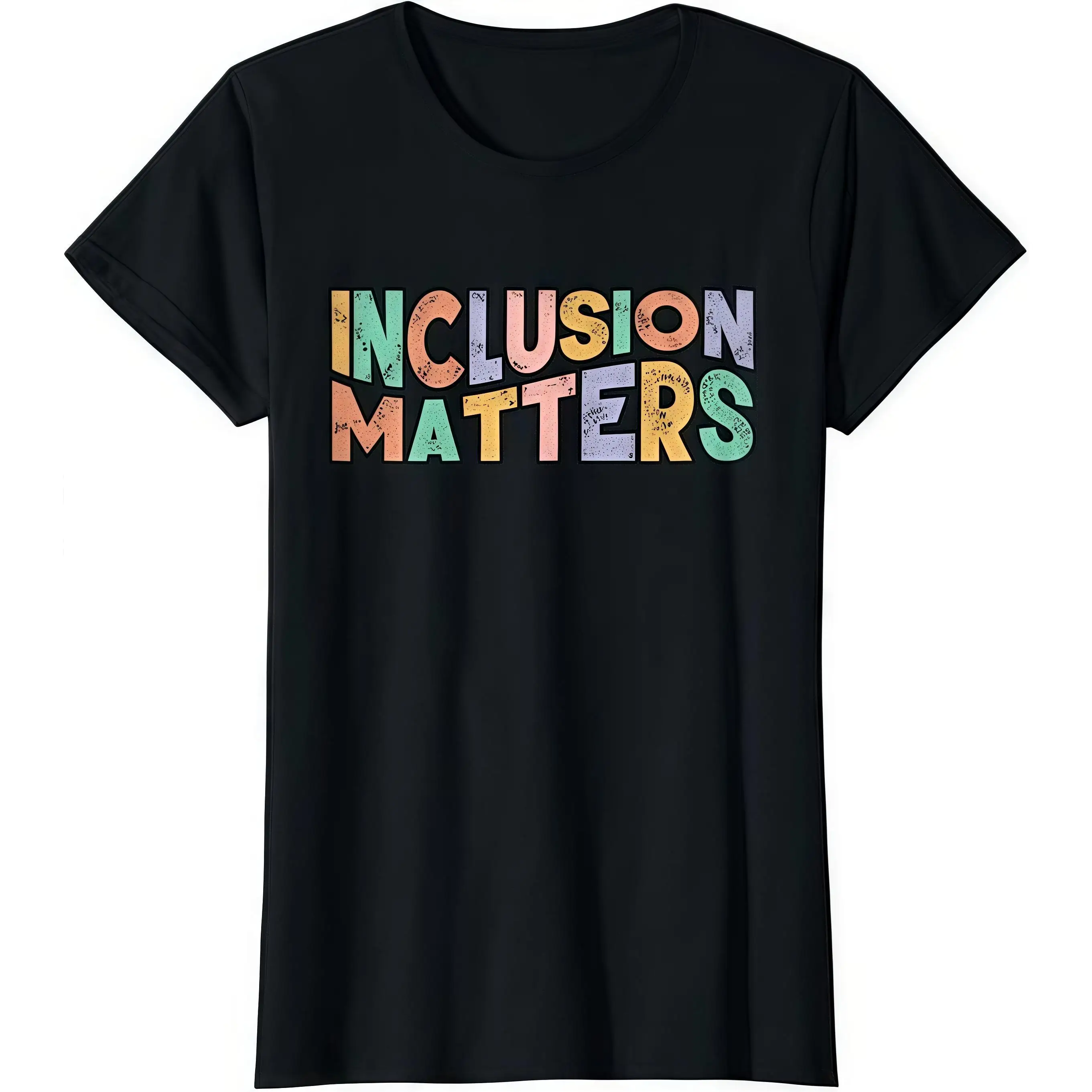 

"Inclusion Matters T-Shirt. Women Men Diversity Equity Graphic Tee. Positive Slogan Print Top. Social Justice Gift."