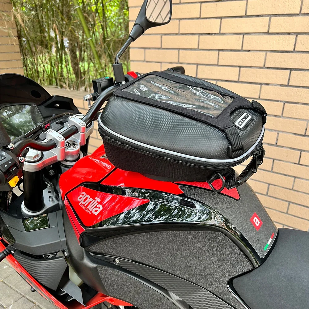 Tank Bag For Aprilia RS660 RS Tuono 457 125 Shiver 750 900 ABS RSV1000 GT Tuono 660 Waterproof Top Case Saddle Bags Quick Lock