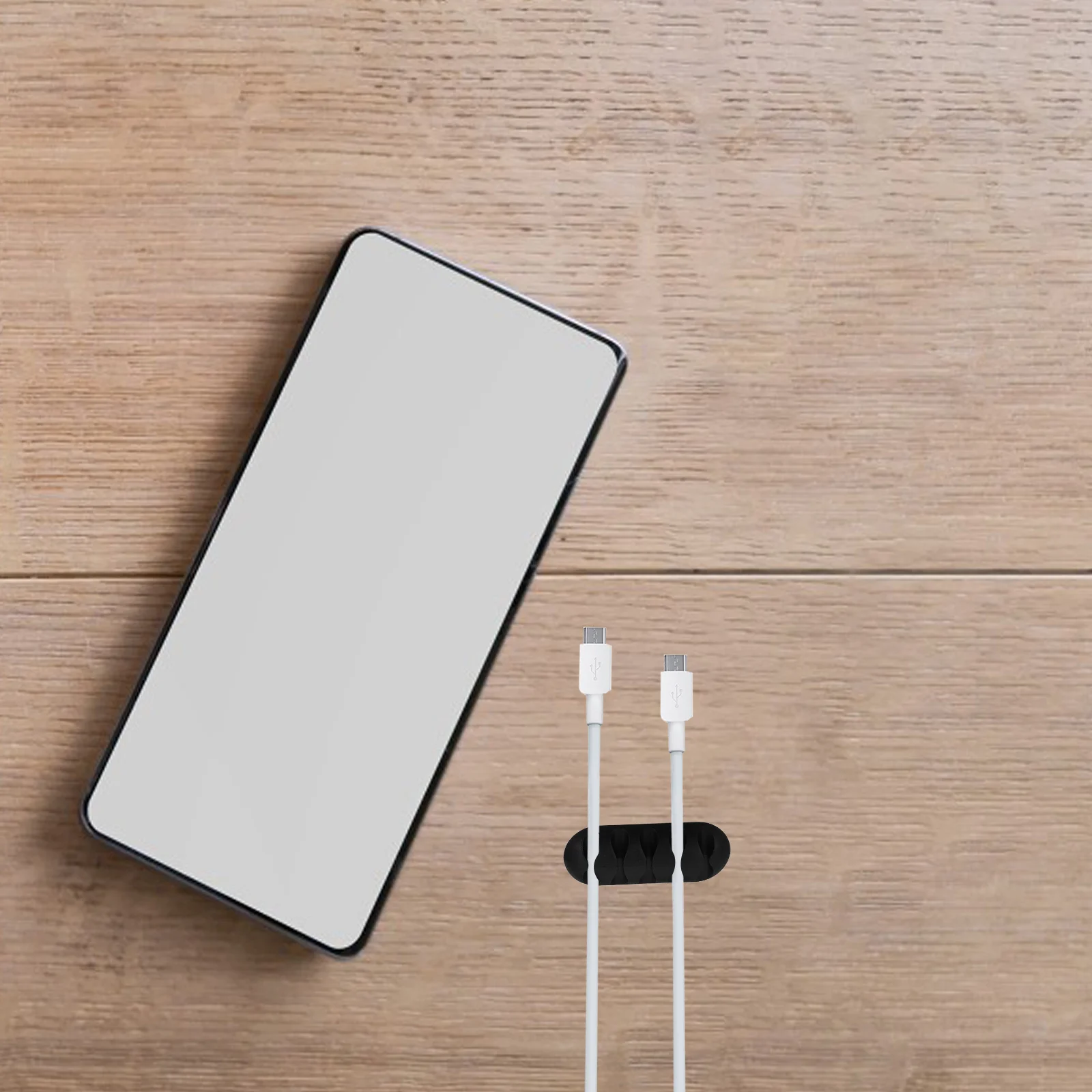 

10Pcs Compact Cable Organizers Easy-to-Use Desk Wire Management Clips for Chargers Headphones Power Cords Household Use