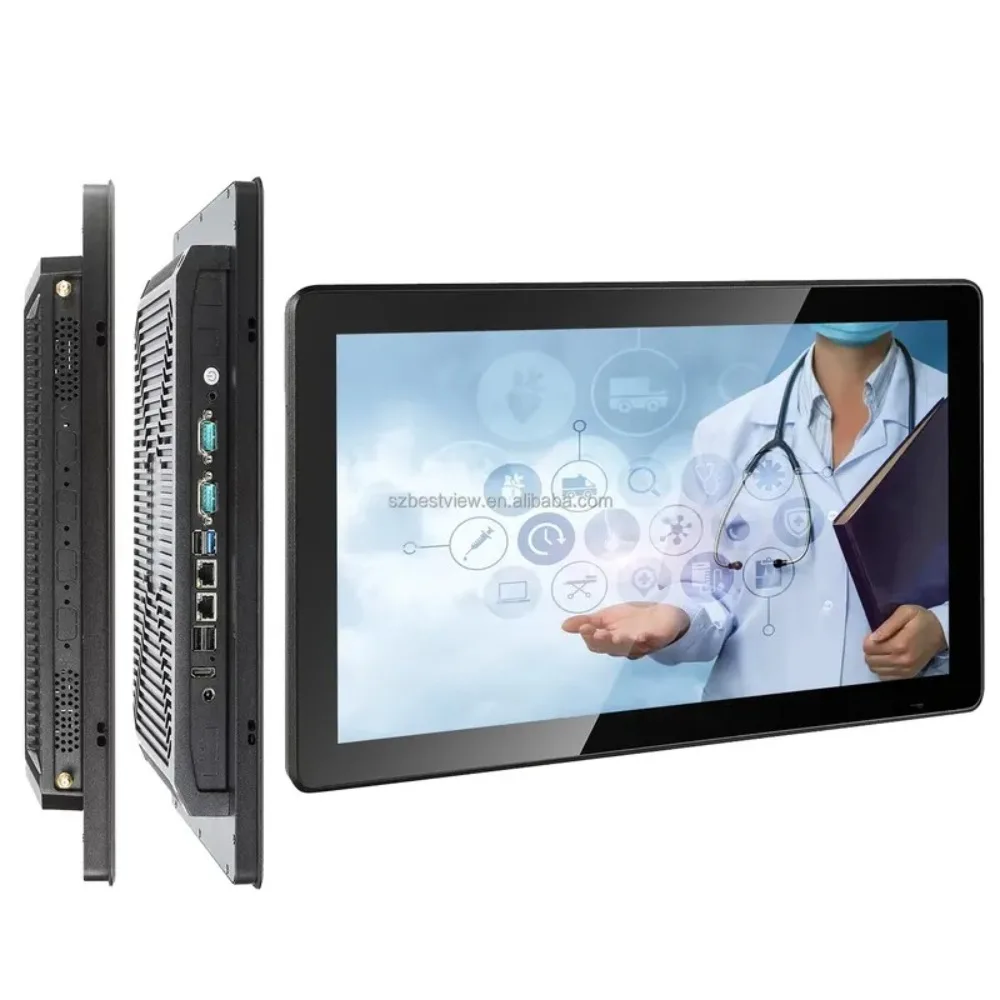 21.5 inch waterproof industrial touch screen embedded all-in-one computer