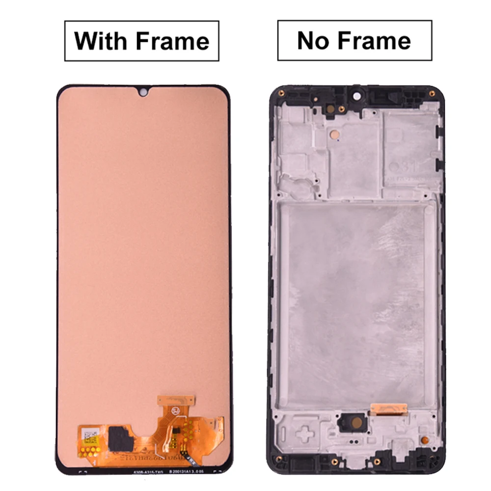 Pantalla LCD de 6,4 pulgadas Super AMOLED para SAMSUNG GALAXY A31 A315, montaje de digitalizador con pantalla táctil para Samsung SM-A315F A315F/DS