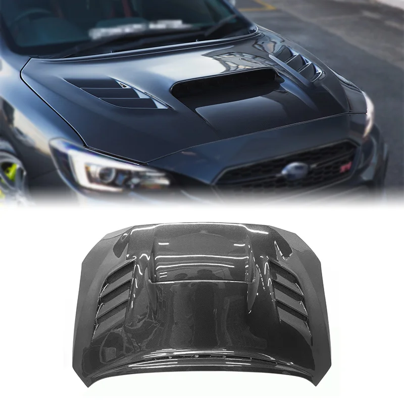 

CARBON FIBER CF VRS STYLE COOLING BONNET HOOD FOR 15-21 VA# (VAB & VAF) STI&S4