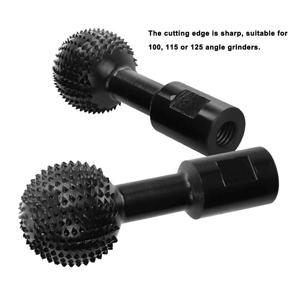 Sphere โรตารี่หัวขัดไม้ขัดแกะสลักแกะสลักดอกสว่านหัวเจาะ Ball Gouge หัวขัดลูกหมูเครื่องมือ