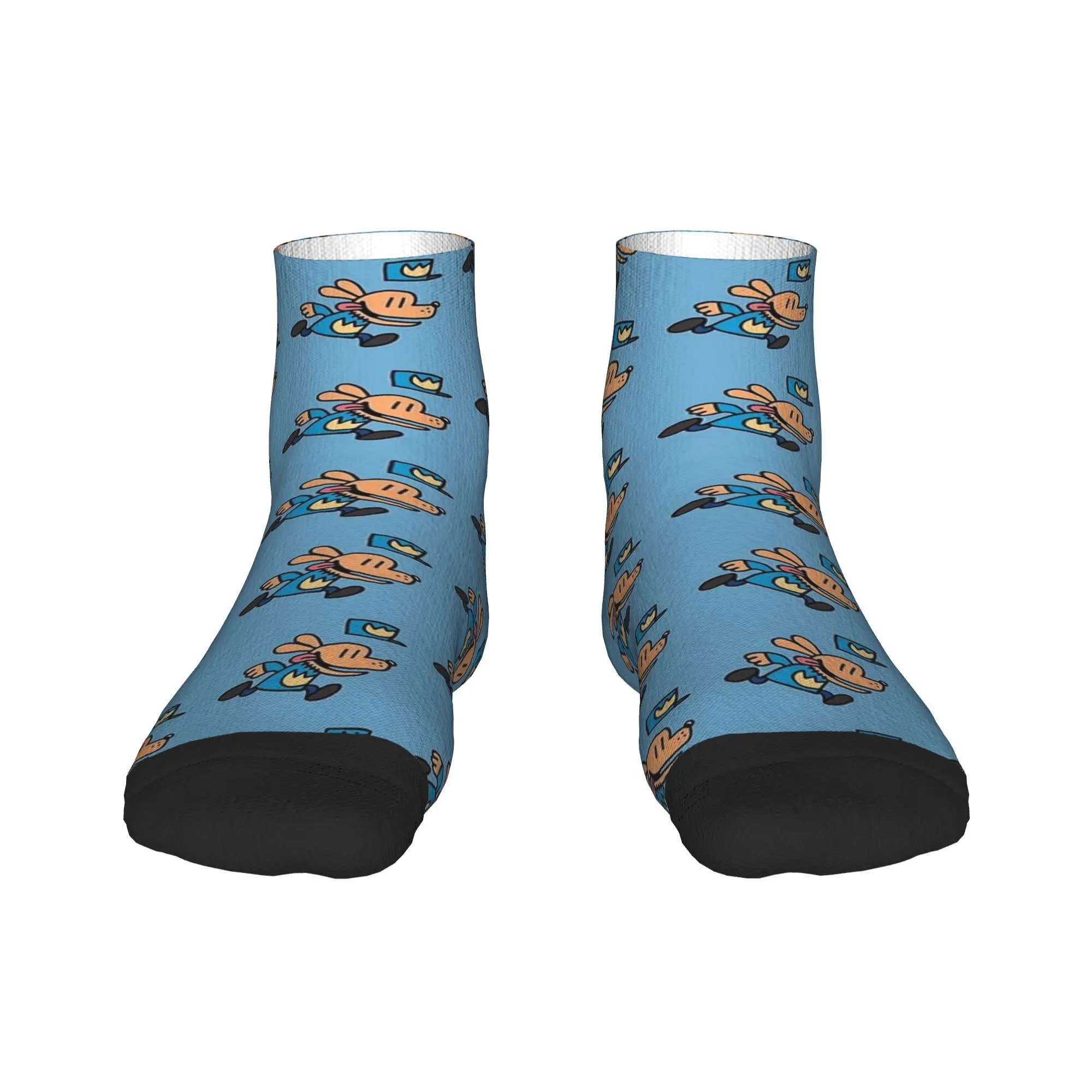 

Офицерские носки для бега с собакой и человеком, чулки высокого качества в стиле Харадзюку, всесезонные носки, аксессуары для мужчин и женщин, подарки