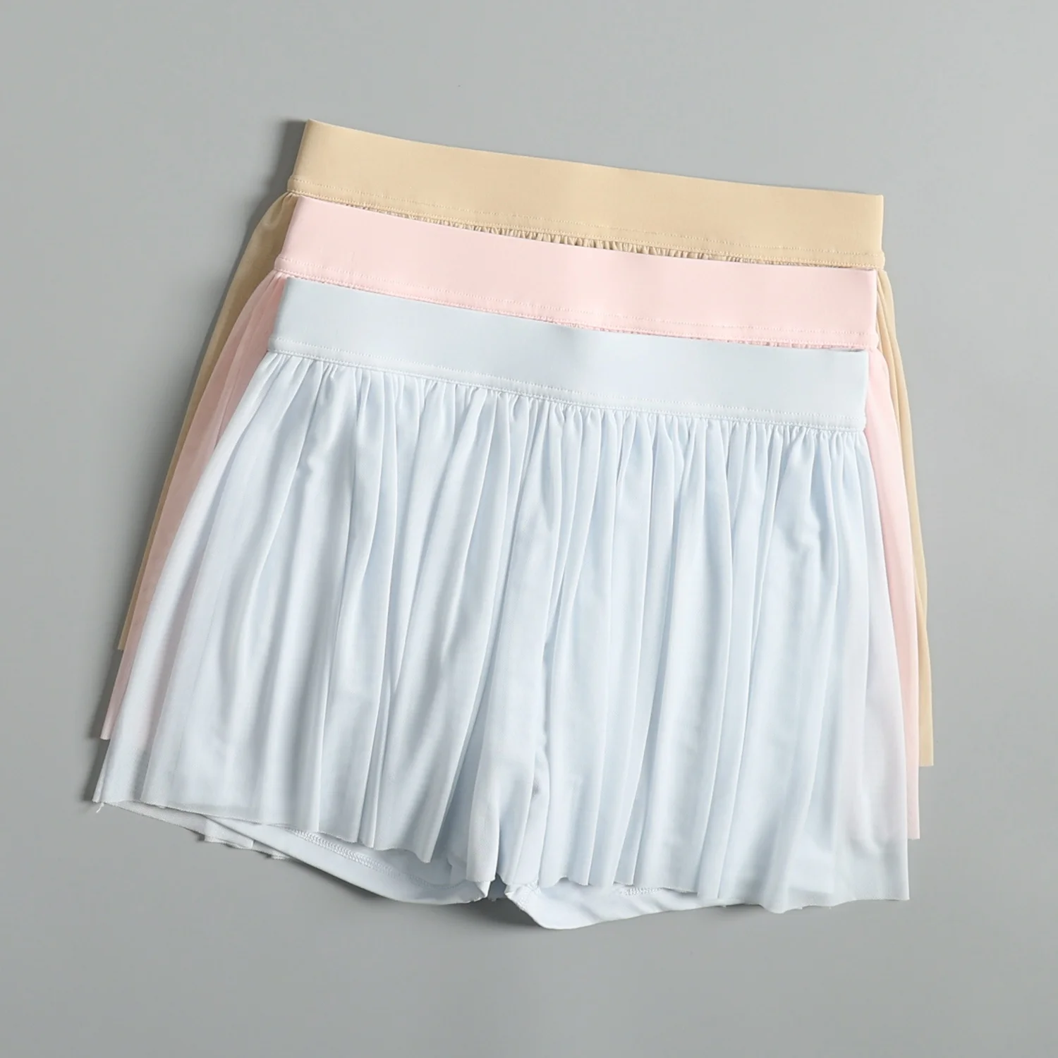 High Waist Tennis Skirt Women's Summer Fitness Short Skirt Running Training Quick Dry Half Skirt Badminton Sporty Skirt