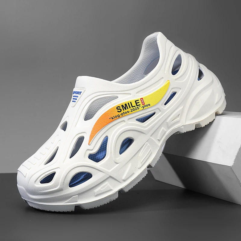 

Summer Men's Outdoor Sandals Slippers Beach Comfortable Thick Soft Clogs Men Women Beach Sandals Male Casual Water Garden Shoes