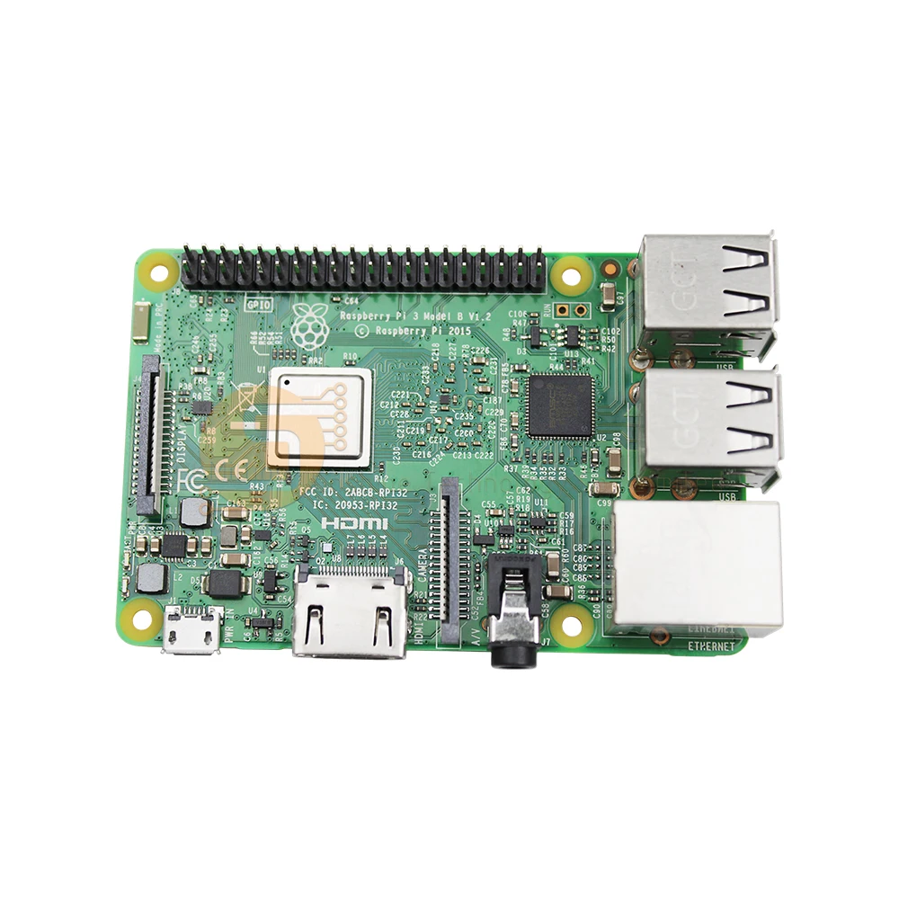 Оригинальная модель Raspberry Pi 3 Model B Plus/Raspberry 3, плата модели B 1,4 ГГц, 64-разрядный четырехъядерный процессор ARM Cortex-A53 с Wi-Fi и