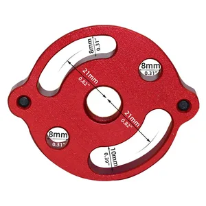 3-10mm Gabarito Kit-Auto Guide Guide Localizer với 8 hố lỗ hố nhôm để làm việc 12 Bán hàng chính Gabarito cho Woods Covils - №11