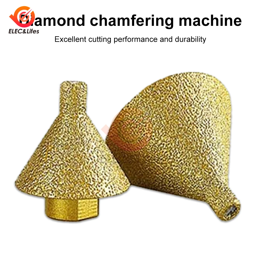 M14 diamond chamfer corn drill bit Enlarged Hole Beveling Grinding tools 38mm for Granite Marble Tiles stone cutting Cone Carve