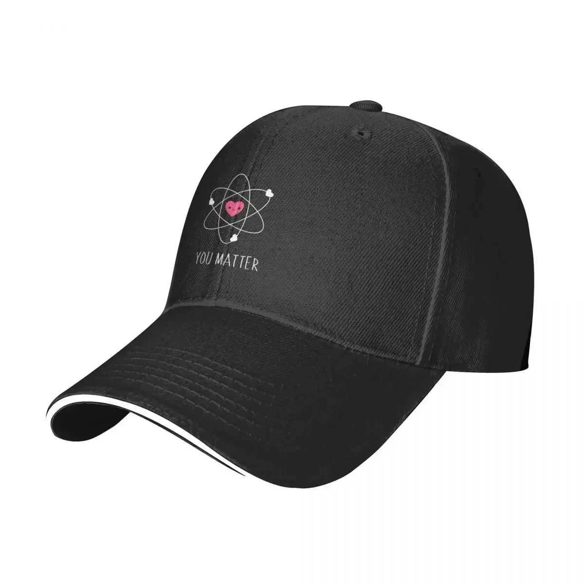 

Cute Atom You Matter Funny Atom Joke Baseball Cap summer hat Sun Hat For Children Luxury Brand Mens Tennis Women's