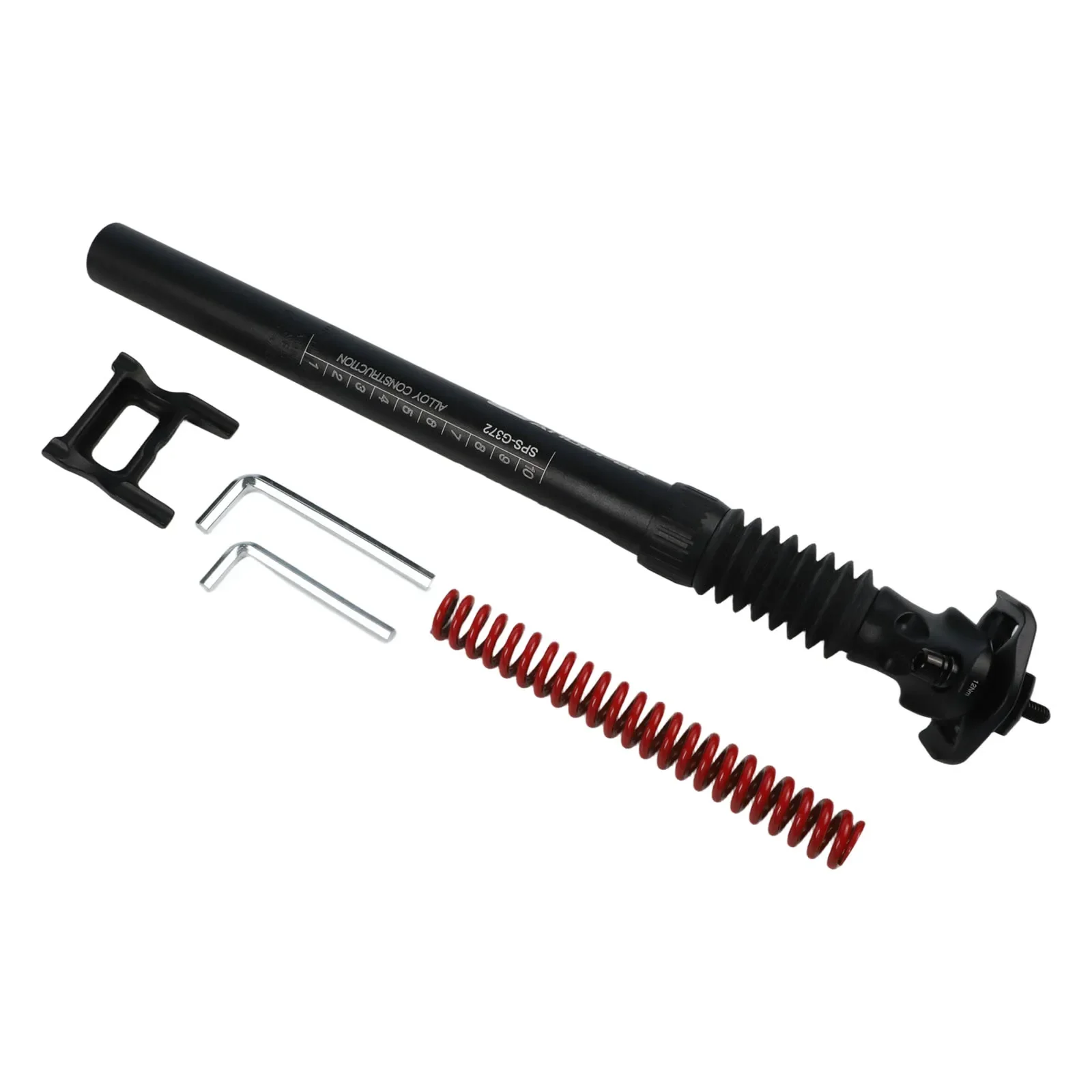 

Comfortable Riding Bike Seatpost Adjustable Seatpost For Comfort Bike Lightweight Design Multiple Diameter Options