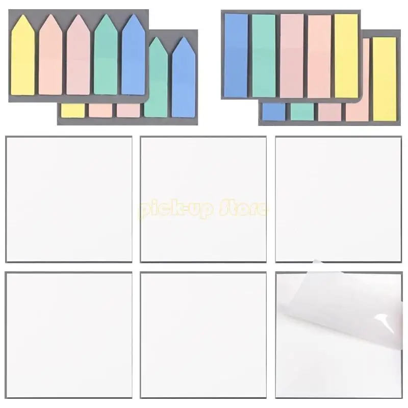 

Q5WA Index Tabs Page Markers Sticky Note Set Arrows Flags Sticker for School Office