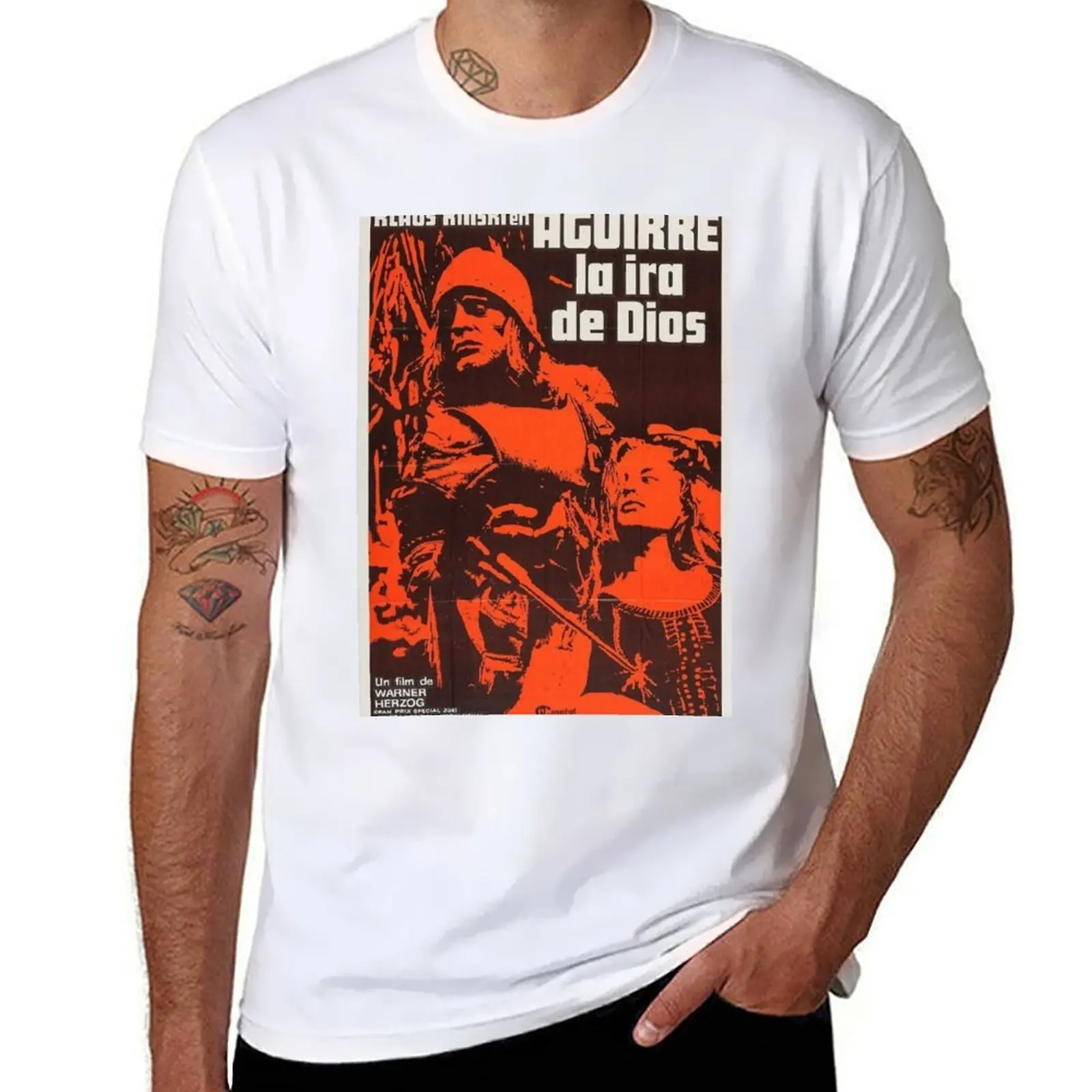 

Aguirre: The Wrath of God T-Shirt anime tshirt t shirt man casual T-Shirt