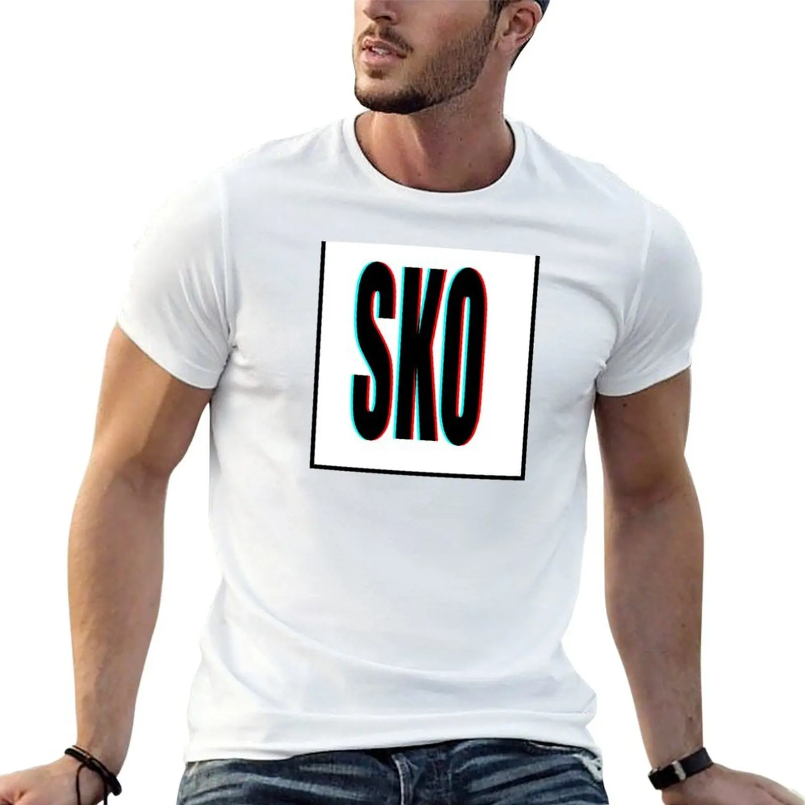 Sko T-Shirt Man Gra…