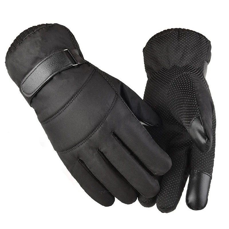 Men s Winter Warm Gloves Cold Resistant Water Resistant for Motorcycle Cycling Outdoor Skiing Activities