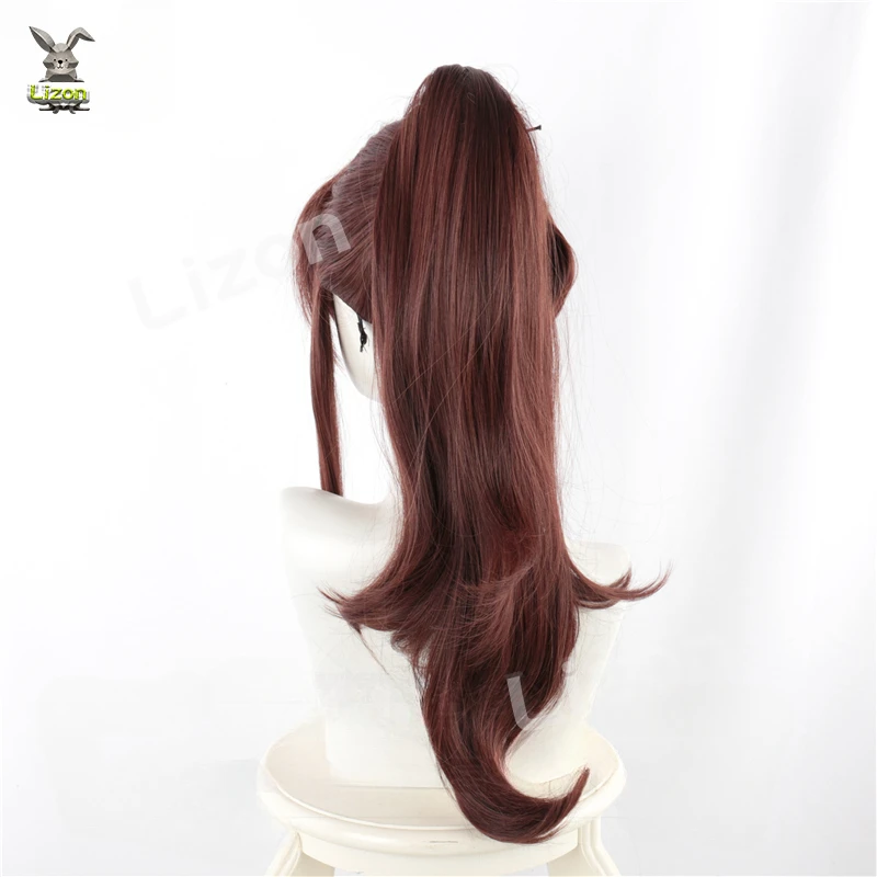 Sailor Jupiter Kino Makoto 60cm długie Anime peruki do cosplay włókno żaroodporne włosy syntetyczne + czapka z peruką — zdjęcie 6