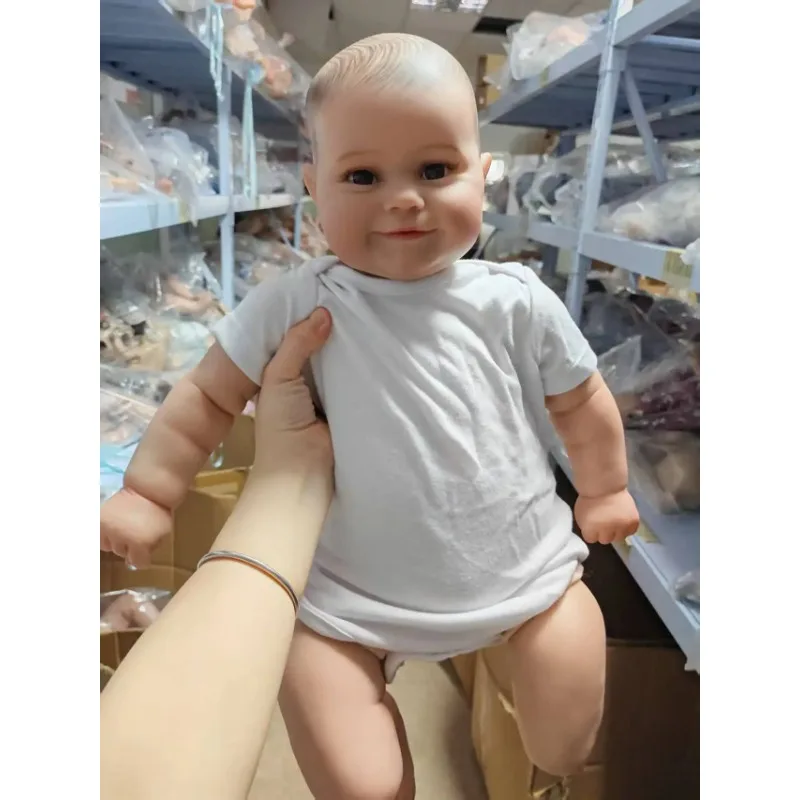 50/60CM 리본 베이비돌 매디 3D 피부, 보이는 정맥, 무네카스 실제처럼 생긴 베이비돌