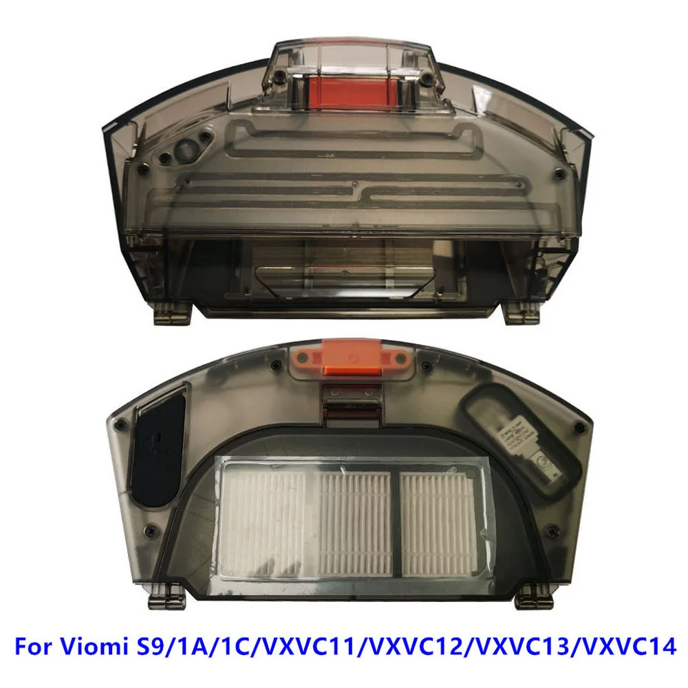 For Viomi S9 Dust Box Water Tank For Viomi 1A/1C/VXVC11/VXVC12/VXVC13/VXVC14 Robot Vacuum Cleaner Parts