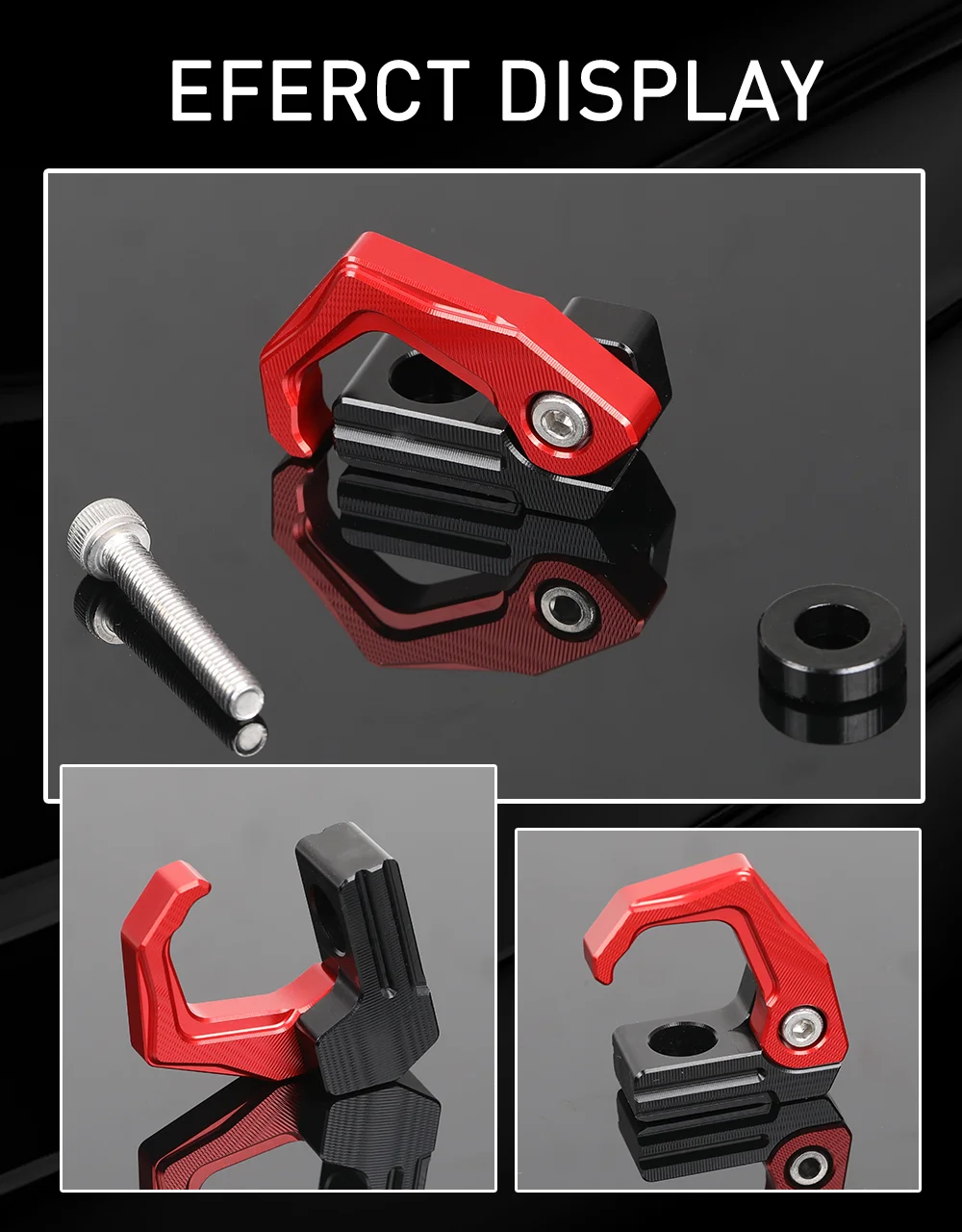 For YAMAHA FZ6 FZ-6 S2 2004-2010 FAZER 2010-2014 Motorcycle fz6 Accessories Helmet Hook Luggage Bag Hook Holder Hanger