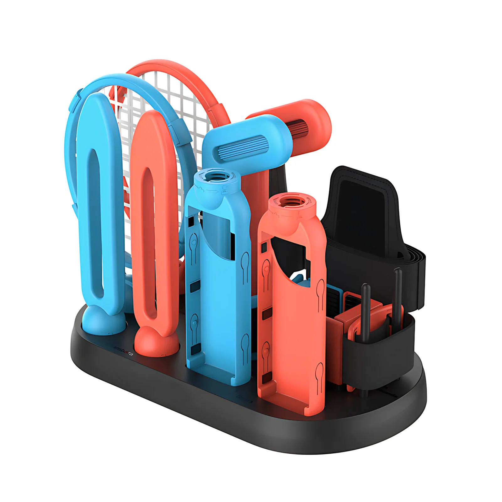 Sports Accessories Bundle for Switch 2, PG-SW2008 Family Sports Party Pack Accessories Kit with Organizer Station/ Storage Stand