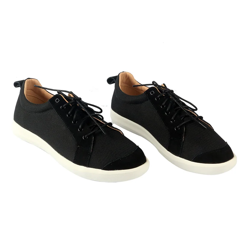 

Wedopus EVA Outsole Black Mesh Sneakers for Dancing for Women Light Weight Lace-up Ladies Dance Shoes Outdoor