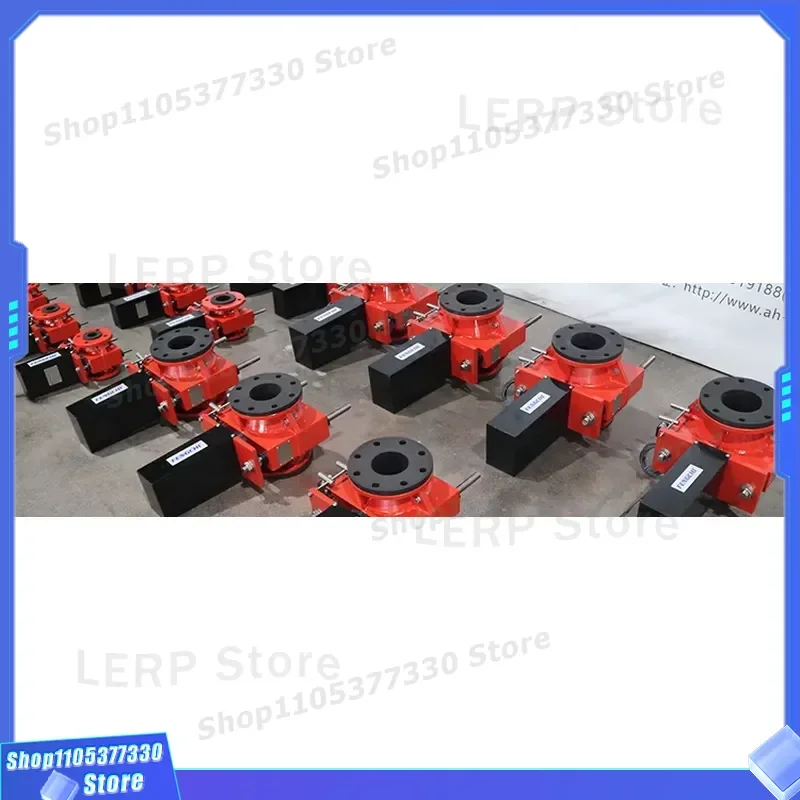 Hydraulic Pinch Valve for Mud Control Heavy Duty Industrial Slurry Management System Durable Rubber Sleeve Design High