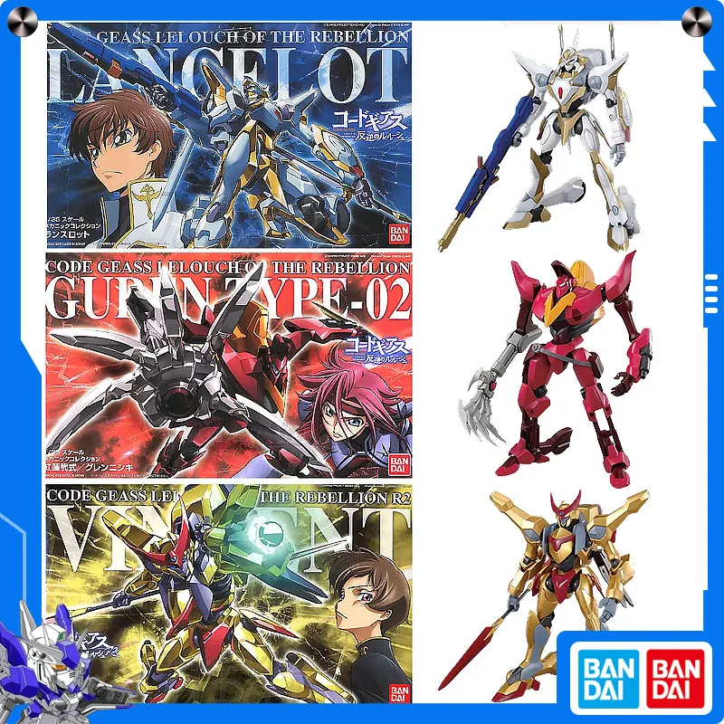 

Bandai Original Code Geass 1/35 Mechanic Collection: Lancelot / Vincent / Guren Type-02 (Ni-Shiki) Anime Action Assembly Model