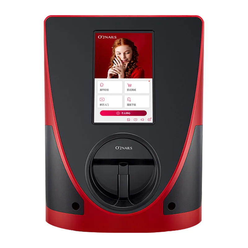 

DIY Nail Printer Touch Screen Desktop Print Mobile Nail Printer Cartridges Tools For