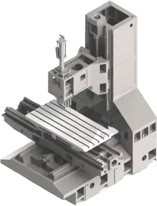 VMC M10 Pionowe zawieszenie centrum Cnc Milg 3-osiowe