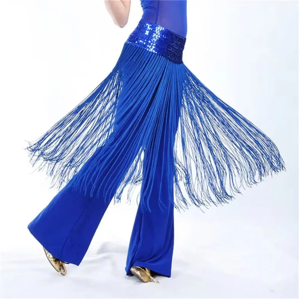 Cinturón creativo para danza del vientre, falda envolvente con lentejuelas brillantes, cadena de cintura con lentejuelas, borla larga, bufanda clásica para danza del vientre