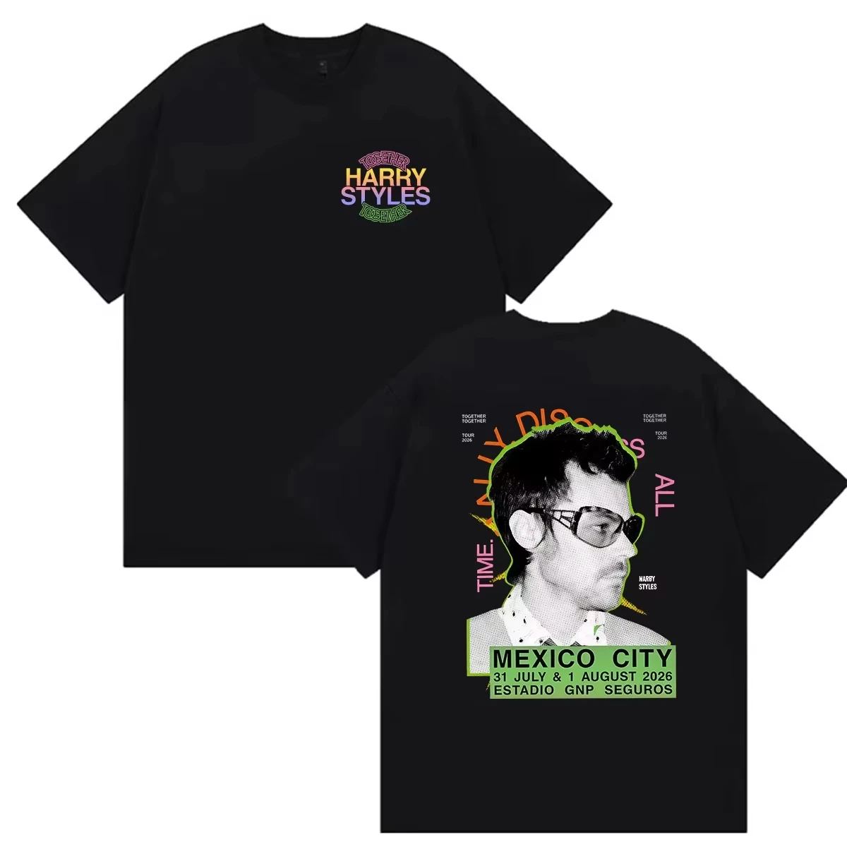 Hot Sale Harry Styles Kiss All The Time Disco Occasionally Tour 2026 Graphic T-shirt Unisex Vintage Hip Hop Streetwear T-shirt