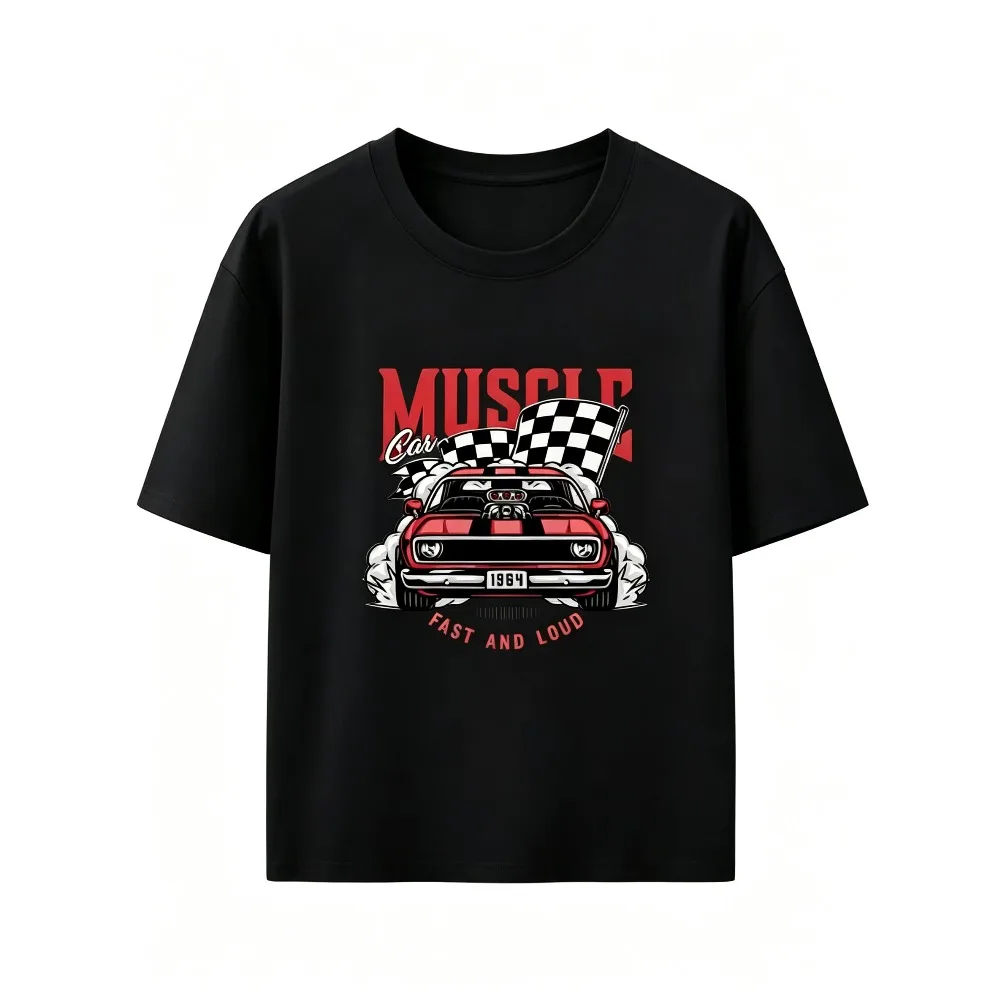 2026 New Men Trendy Halloween Graphic Print T-shirt,   Great For Festival Party Casual Attire For Halloween Enthusiasts