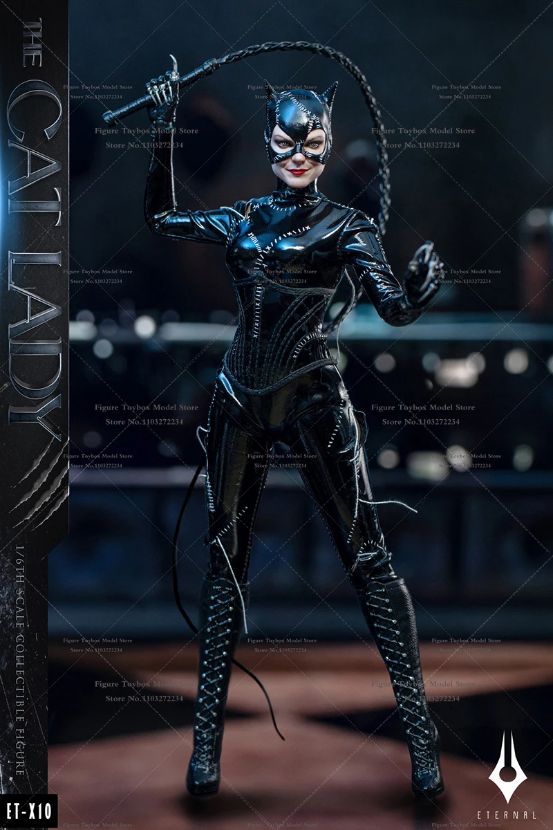 ETERNAL ET-X10 Normal Version 1/6 Catwoman DC Anti-hero Action Figure Penguin Soldier Scene Ornament 12