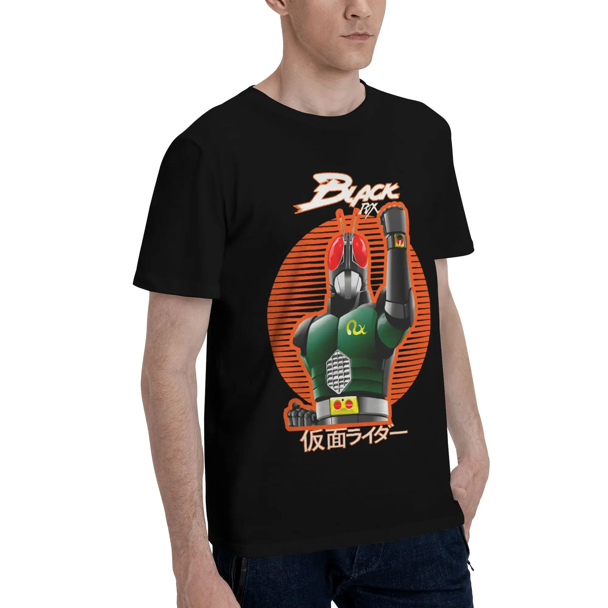Kamen Rider 13 Novelty Graphic 100% Cotton T-Shirt Bandai Tops Tees For Men