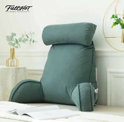 FULLHOT Headboard Sofa Cushions, Soft Back Support Pillows for Reading, Medium to High Softness Supportive Backrest Pillows