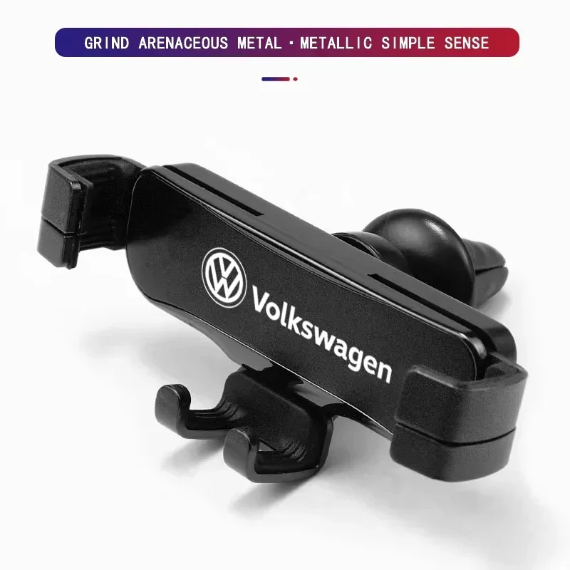 

·Car Phone Holder Auto Air Outlet Clip GPS Stand Accessories For VW GTI Rline Golf 6 7 Passat CC Polo Tiguan Arteon Touareg Cadd