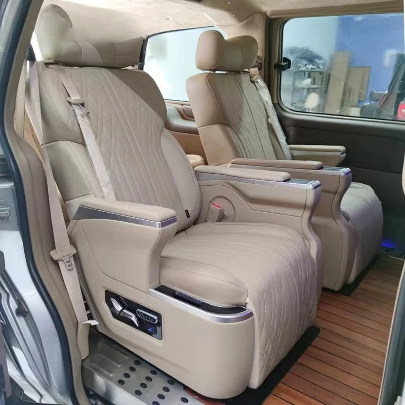 

Luxury leather modified aviation car seat massage chair features V-Class W447