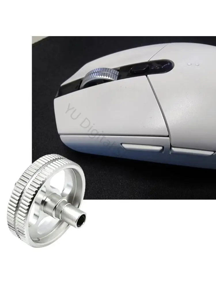 96BA Mouse Wheel Replacement Part, Metal Wheel Component for G102 G304 G305 Repair Work and Single Wheel Service Use