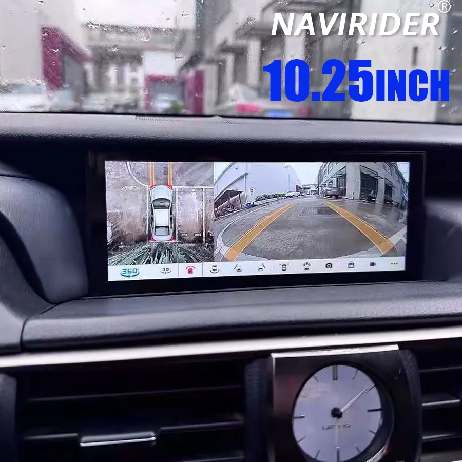 S Android 15 Auto Radio Wireless Carplay Screen For Lexus IS RC 200 250 300 350 200t 300h Car Stereo Multimedia Navigation 4G HU
