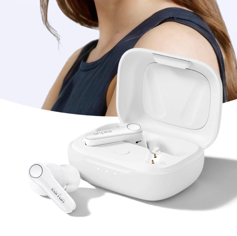 

EarFun Air Pro4 Bluetooth Earphone HI-FI Active Noise Reduction IPX5 Waterproof Custom Gamer Hi-Fi Headphones 52h Battery Life