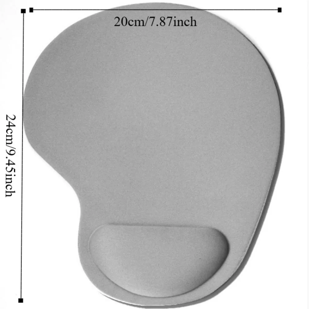 Premium EVA Mouse Pad with Wrist Support Non-Slip Ergonomic Mouse Mat Waterproof Multiple Color Mice Mat Computer Use